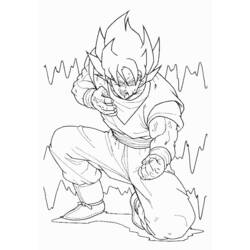 Dibujo para colorear: Dragon Ball Z (Dibujos animados) #38693 - Dibujos para Colorear e Imprimir Gratis