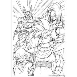 Dibujo para colorear: Dragon Ball Z (Dibujos animados) #38695 - Dibujos para Colorear e Imprimir Gratis