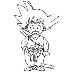 Dibujo para colorear: Dragon Ball Z (Dibujos animados) #38705 - Dibujos para Colorear e Imprimir Gratis