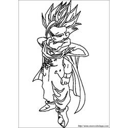 Dibujo para colorear: Dragon Ball Z (Dibujos animados) #38710 - Dibujos para Colorear e Imprimir Gratis