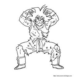 Dibujo para colorear: Dragon Ball Z (Dibujos animados) #38719 - Dibujos para Colorear e Imprimir Gratis