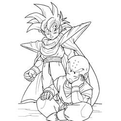 Dibujo para colorear: Dragon Ball Z (Dibujos animados) #38742 - Dibujos para Colorear e Imprimir Gratis