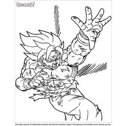 Dibujo para colorear: Dragon Ball Z (Dibujos animados) #38749 - Dibujos para Colorear e Imprimir Gratis