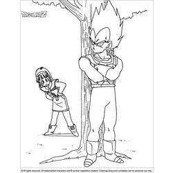 Dibujo para colorear: Dragon Ball Z (Dibujos animados) #38750 - Dibujos para Colorear e Imprimir Gratis