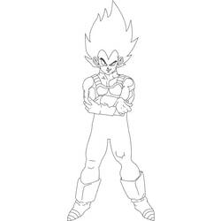 Dibujo para colorear: Dragon Ball Z (Dibujos animados) #38754 - Dibujos para Colorear e Imprimir Gratis