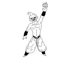 Dibujo para colorear: Dragon Ball Z (Dibujos animados) #38755 - Dibujos para Colorear e Imprimir Gratis