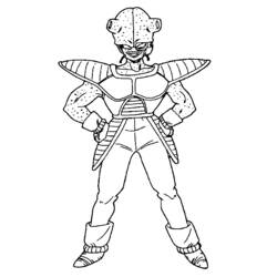 Dibujo para colorear: Dragon Ball Z (Dibujos animados) #38756 - Dibujos para Colorear e Imprimir Gratis