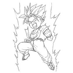 Dibujo para colorear: Dragon Ball Z (Dibujos animados) #38761 - Dibujos para Colorear e Imprimir Gratis