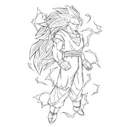 Dibujo para colorear: Dragon Ball Z (Dibujos animados) #38769 - Dibujos para Colorear e Imprimir Gratis