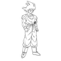 Dibujo para colorear: Dragon Ball Z (Dibujos animados) #38773 - Dibujos para Colorear e Imprimir Gratis