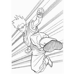 Dibujo para colorear: Dragon Ball Z (Dibujos animados) #38784 - Dibujos para Colorear e Imprimir Gratis