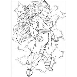 Dibujo para colorear: Dragon Ball Z (Dibujos animados) #38790 - Dibujos para Colorear e Imprimir Gratis