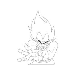 Dibujo para colorear: Dragon Ball Z (Dibujos animados) #38793 - Dibujos para Colorear e Imprimir Gratis