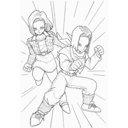 Dibujo para colorear: Dragon Ball Z (Dibujos animados) #38795 - Dibujos para Colorear e Imprimir Gratis