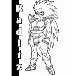 Dibujo para colorear: Dragon Ball Z (Dibujos animados) #38798 - Dibujos para Colorear e Imprimir Gratis