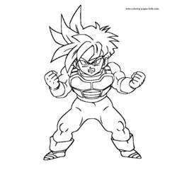 Dibujo para colorear: Dragon Ball Z (Dibujos animados) #38815 - Dibujos para Colorear e Imprimir Gratis