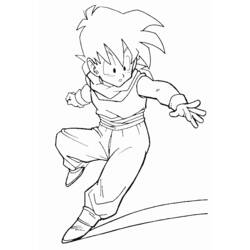 Dibujo para colorear: Dragon Ball Z (Dibujos animados) #38823 - Dibujos para Colorear e Imprimir Gratis