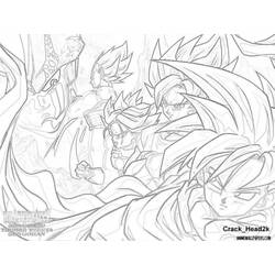 Dibujo para colorear: Dragon Ball Z (Dibujos animados) #38826 - Dibujos para Colorear e Imprimir Gratis