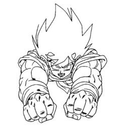 Dibujo para colorear: Dragon Ball Z (Dibujos animados) #38827 - Dibujos para Colorear e Imprimir Gratis