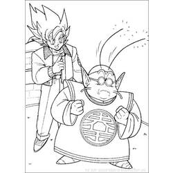 Dibujo para colorear: Dragon Ball Z (Dibujos animados) #38830 - Dibujos para Colorear e Imprimir Gratis