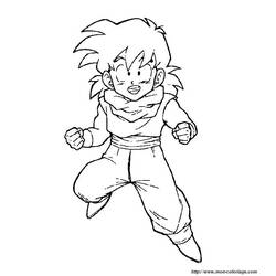 Dibujo para colorear: Dragon Ball Z (Dibujos animados) #38831 - Dibujos para Colorear e Imprimir Gratis
