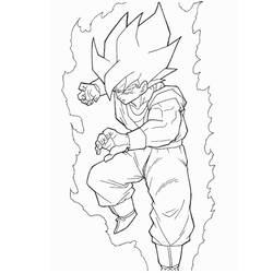 Dibujo para colorear: Dragon Ball Z (Dibujos animados) #38839 - Dibujos para Colorear e Imprimir Gratis