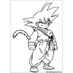 Dibujo para colorear: Dragon Ball Z (Dibujos animados) #38847 - Dibujos para Colorear e Imprimir Gratis