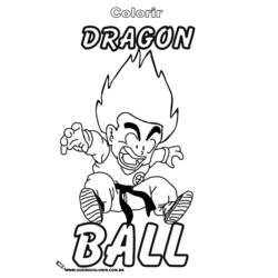 Dibujo para colorear: Dragon Ball Z (Dibujos animados) #38849 - Dibujos para Colorear e Imprimir Gratis