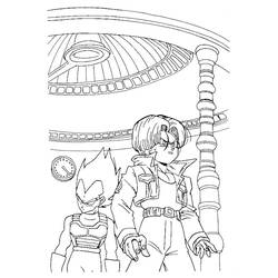 Dibujo para colorear: Dragon Ball Z (Dibujos animados) #38854 - Dibujos para Colorear e Imprimir Gratis