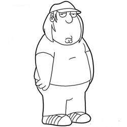 Dibujo para colorear: Family Guy (Dibujos animados) #48743 - Dibujos para Colorear e Imprimir Gratis