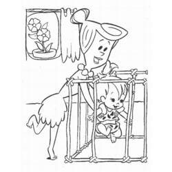 Dibujo para colorear: Flintstones (Dibujos animados) #29522 - Dibujos para Colorear e Imprimir Gratis