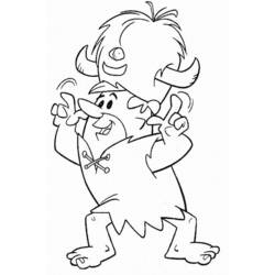Dibujo para colorear: Flintstones (Dibujos animados) #29532 - Dibujos para Colorear e Imprimir Gratis