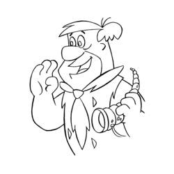 Dibujo para colorear: Flintstones (Dibujos animados) #29541 - Dibujos para Colorear e Imprimir Gratis
