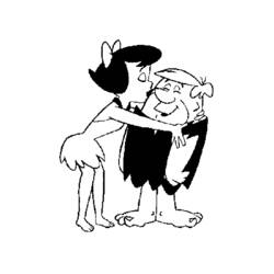 Dibujo para colorear: Flintstones (Dibujos animados) #29580 - Dibujos para Colorear e Imprimir Gratis