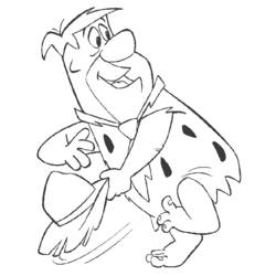 Dibujos para colorear: Flintstones - Dibujos para colorear