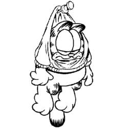 Dibujo para colorear: Garfield (Dibujos animados) #26274 - Dibujos para Colorear e Imprimir Gratis