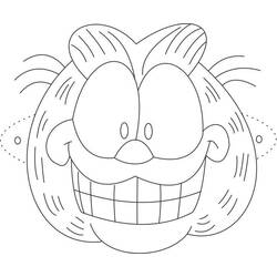 Dibujo para colorear: Garfield (Dibujos animados) #26285 - Dibujos para Colorear e Imprimir Gratis