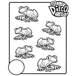 Dibujo para colorear: Go Diego! (Dibujos animados) #48532 - Dibujos para Colorear e Imprimir Gratis