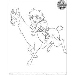 Dibujo para colorear: Go Diego! (Dibujos animados) #48700 - Dibujos para Colorear e Imprimir Gratis