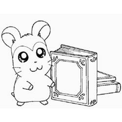 Dibujo para colorear: Hamtaro (Dibujos animados) #40117 - Dibujos para Colorear e Imprimir Gratis
