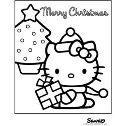 Dibujo para colorear: Hello Kitty (Dibujos animados) #36776 - Dibujos para Colorear e Imprimir Gratis