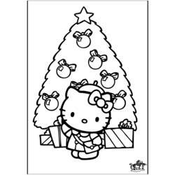 Dibujo para colorear: Hello Kitty (Dibujos animados) #36785 - Dibujos para Colorear e Imprimir Gratis