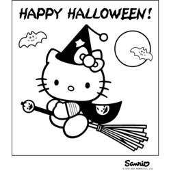 Dibujo para colorear: Hello Kitty (Dibujos animados) #36856 - Dibujos para Colorear e Imprimir Gratis