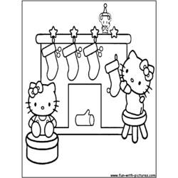 Dibujo para colorear: Hello Kitty (Dibujos animados) #37016 - Dibujos para Colorear e Imprimir Gratis