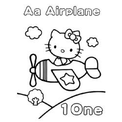 Dibujo para colorear: Hello Kitty (Dibujos animados) #37064 - Dibujos para Colorear e Imprimir Gratis