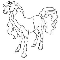 Dibujo para colorear: Horseland (Dibujos animados) #53799 - Dibujos para Colorear e Imprimir Gratis