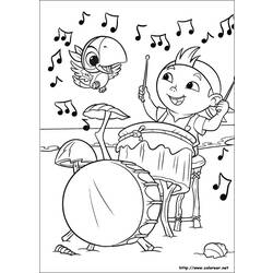 Dibujo para colorear: Jake and the Never Land Pirates (Dibujos animados) #42422 - Dibujos para Colorear e Imprimir Gratis