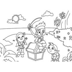 Dibujos para colorear: Jake and the Never Land Pirates - Dibujos para Colorear y Pintar