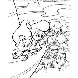 Dibujo para colorear: Jimmy Neutron (Dibujos animados) #48897 - Dibujos para Colorear e Imprimir Gratis