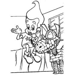 Dibujo para colorear: Jimmy Neutron (Dibujos animados) #48899 - Dibujos para Colorear e Imprimir Gratis